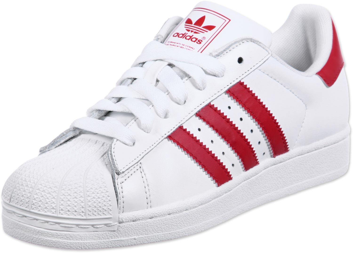 adidas superstar femme bande rouge